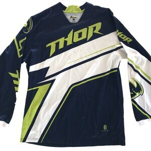 Thor Mx Motocross Jersey Moisture Wicking Micro Mesh Fabric Size Med